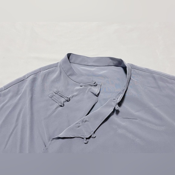 3/4 Sleeve 100% Silk Blouse - Picture 4 of 10